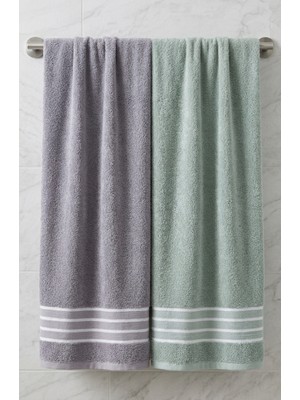 Asev Tekstil 2lı 70X140 Banyo Havlusu