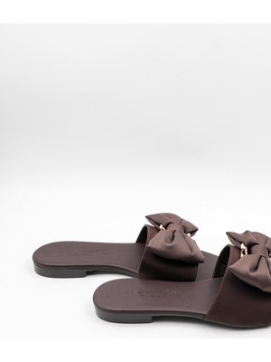 Park Moda Kadın Nubuk Tokalı Günlük ve Şık Terlik  Pm 543 - K597