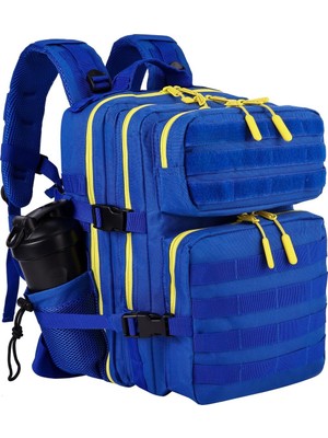 Quickprep Taktik Su Geçirmez Sırt Çantası - 25 Litre Dağcı ve Kamp Çantası - Tactical Backpack