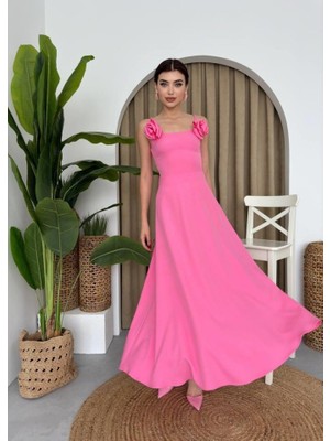 Alyn Wear Matilda Gül Ip Askılı Elbise