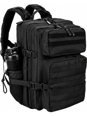Quickprep Taktik Su Geçirmez Sırt Çantası - 25 Litre Dağcı ve Kamp Çantası - Tactical Backpack