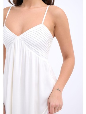 Alyn Wear 7322 Elbise-Ekru