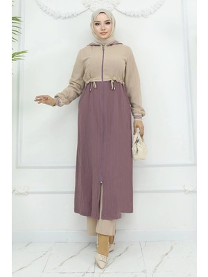 Missvalle Beli Bağcıklı Ribanalı Takım Gül Kurusu 19237