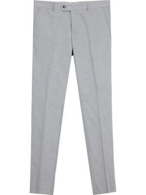 Altınyıldız Classics Açık Gri Erkek Slim Fit Takım Elbise ACE030261027_AGR