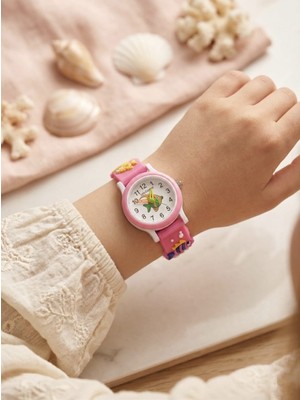 Sidelya Jewelry Pembe Kız Çocuk Saati