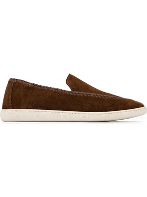 Tamer Tanca Giampiero Nicola Erkek Hakiki Deri Kahverengi Loafer Ayakkabı 664 47007B Erk Ayk Y26 Brown