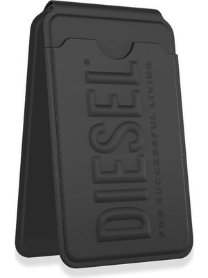 Diesel 3D Biscotto Magsafe Kartlıklı Stand - Siyah
