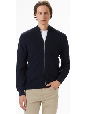 Nautica Erkek Lacivert Classic Fit Hırka