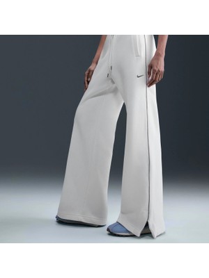 Nike Phoenix Fleece Pant Kadın Krem Eşofman Altı-Sportxstore