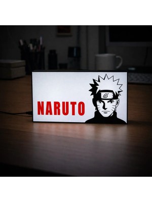 Gişe Arts Masa Lambası - Naruto Adaptörlü Dekoratif & Hediyelik Lamba