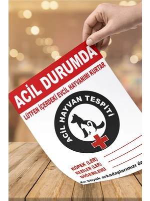 2 Adet Acil Durum Yangın Köpekler Kediler ve Tüm Evcil Hayvan Kurtarma Çıkartması Sticker Etiketi