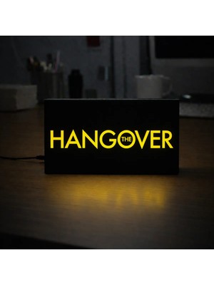 Gişe Arts Masa Lambası - The Hangover (Felekten Bir Gece) Adaptörlü Dekoratif & Hediyelik Lamba