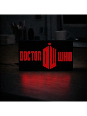 Gişe Arts Masa Lambası - Doctor Who Adaptörlü Dekoratif & Hediyelik Lamba