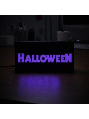 Gişe Arts Masa Lambası - Halloween Adaptörlü Dekoratif & Hediyelik Lamba