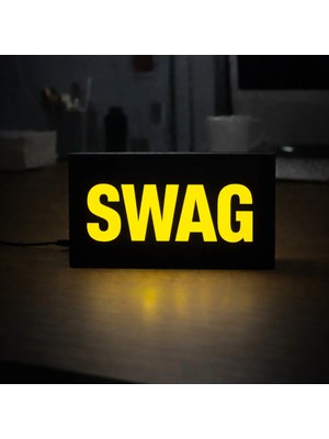 Gişe Arts Masa Lambası - Swag Adaptörlü Dekoratif & Hediyelik Lamba
