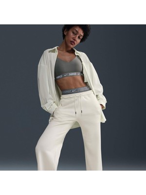 Nike Phoenix Fleece Gym Life Swoosh Geniş Paçalı Eşofman Altı Boxer Detaylı-Sportxstore