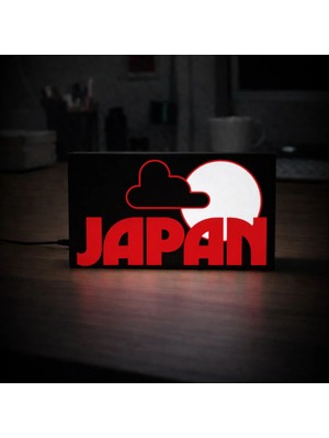 Gişe Arts Masa Lambası - Japan Adaptörlü Dekoratif & Hediyelik Lamba