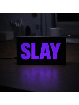 Gişe Arts Masa Lambası - Slay Adaptörlü Dekoratif & Hediyelik Lamba