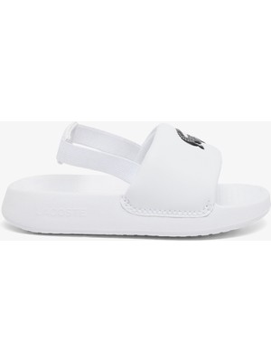 Lacoste Serve Slide 1.0 Bebek Beyaz Sandalet