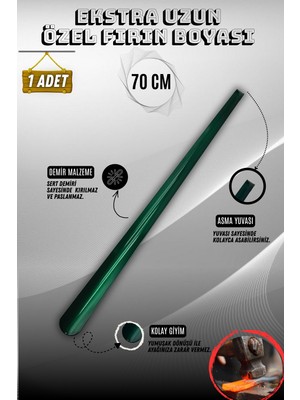 Onur 1 Adet - 70 cm Metal Ayakkabı Çekeceği | Döküm Metal Asılabilir Çekecek Kerata Uzun