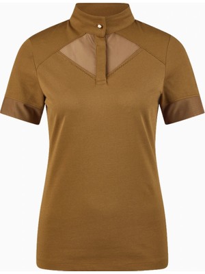 Pikeur Pique Shirt 7230 Lüks Tül Detaylı Kadın Spor Tişört