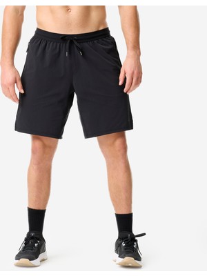 Decathlon Domyos Spor Şortu - Siyah
