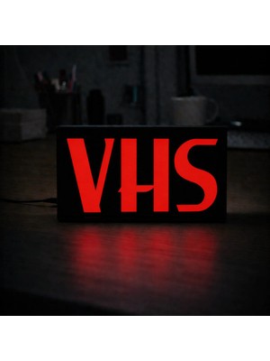 Gişe Arts Masa Lambası - Vhs Adaptörlü Dekoratif & Hediyelik Lamba