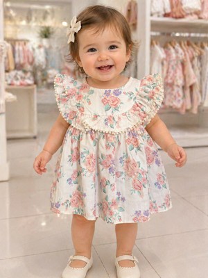 Babydoll Tuffy Renkli Elbise