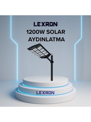 Lexron 1200W Solar Aydınlatma