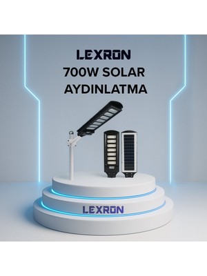 Lexron 700W Solar Aydınlatma
