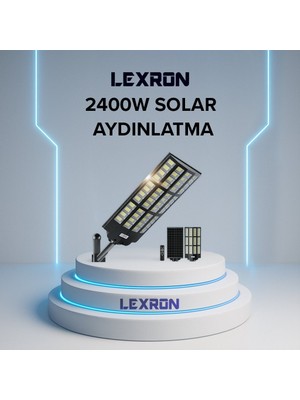 Lexron 2400W Solar Aydınlatma