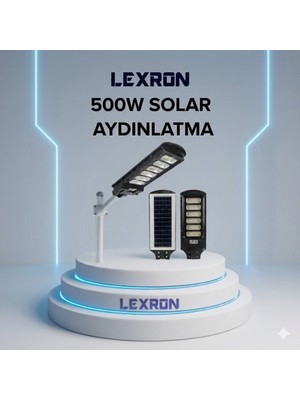 Lexron 500W Solar Aydınlatma