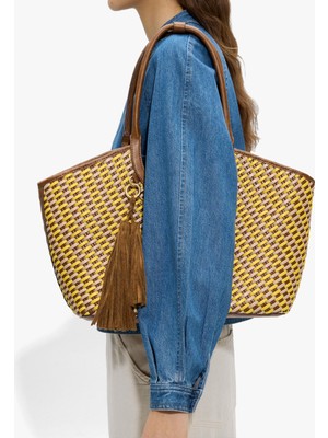 Parfois Kadın Içi Çıkarılabilir Örme Shopper Çanta