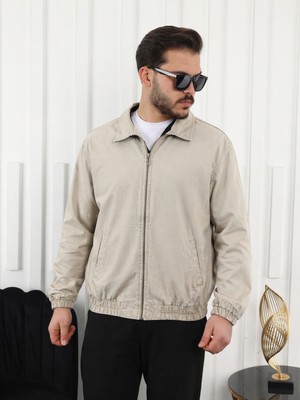 Comstar Erkek Mevsimlik Premium Vizon Oversize Bomber Ceket