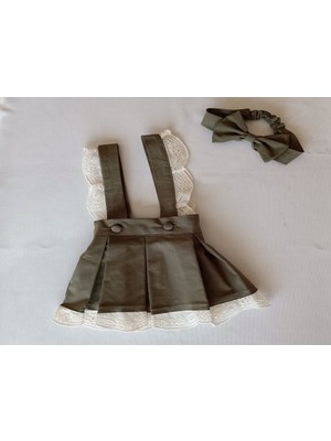 Terzim Ayşenur Askılı Kız Bebek Etek