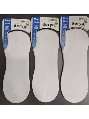 Derya Erkek Bambu Sneaker Çorap 6 Adet