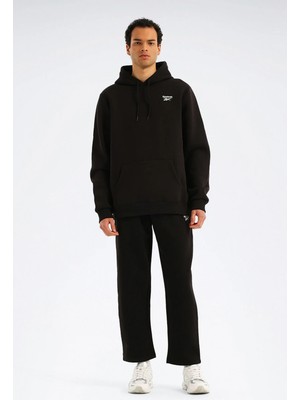 Reebok Luther Small Logo Open He Siyah Erkek Pantolon