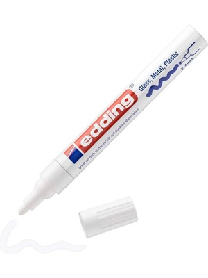Özbience E-750 Paint Marker Beyaz, Kaliteli ve Kalıcı Yazı Kalemi