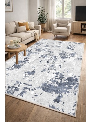 Lioara Home Modern Dijital Baskı Halı |  Yıkanabilir Kaymaz Taban Salon & Yatak Odası Halısı