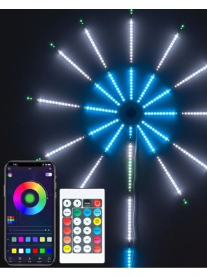 Prativas Rgb LED Duvar Dekoru Sökülebilir Kollu Işık Sistemi