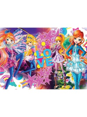 Senka Mey Ithalat® WINX113 Winx / 200 Parça Puzzle