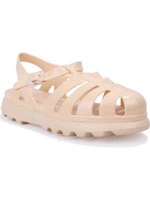 Igor S10360 Vega Mc Bej Ortopedik Günlük Kadın Sandalet