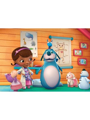 Senka Mey Ithalat® DOC709 Doc Mcstuffins 50 Parça Puzzle - Puzzle