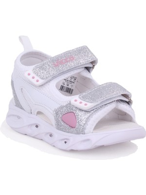 Vicco Roy 332P21Y189 Beyaz Ortopedik Günlük Kız Çocuk Spor Sandalet