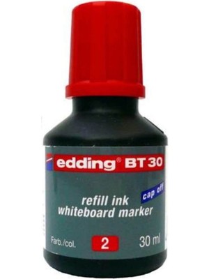 Özbience Kırmızı 30 ml Yazı Tahtası Kalemi Mürekkebi, Parlak ve Akıcı Renk