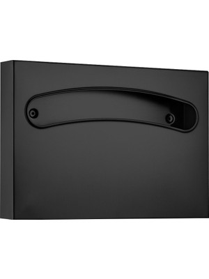 Line Bathroom Klozet Kağıt Dispanseri Mat Siyah  Null