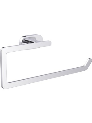 Line Bathroom Venüs Havluluk,yuvarlak Açık-Rulo 255 mm Krom