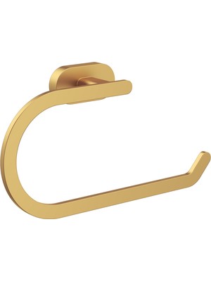 Line Bathroom Venüs Havluluk,yuvarlak Yarı Açık 235 mm Mat Altın