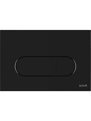 Vitra Root Round Kumanda Paneli, Parlak Siyah 740-2250