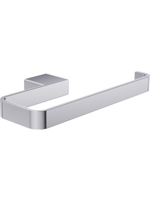 Line Bathroom Moon Havluluk,yuvarlak,yarı Açık 210 mm Krom